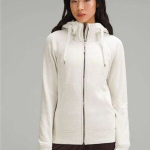 Lululemon Athletica Off-White Zip-Up Hoodie
